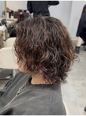 グランジサーフカールパーマツイストスパイラルパーマ