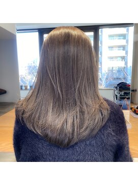 ヴェレタ(veLeta) 【veLeta金町hayashi】ブリーチなしでシアグレージュ♪