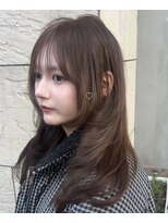 ムージー(moug)&nbsp;マロンベージュ/暗髪/韓国/広島/袋町