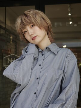 ネロ ヘアサロン 渋谷(NERO HAIR SALON) 【倉田真希】マッシュウルフ ミニウルフ 前髪あり