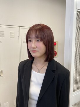 クリアーオブヘアー 池下店(clear OF HAIR) Cherry red