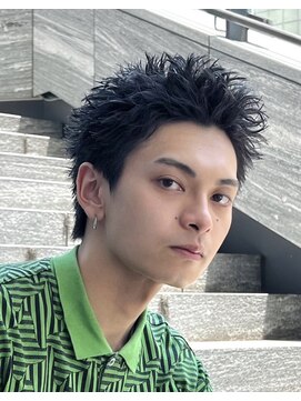 アストラ(ASTRA) MEN’S HAIR/波巻きツイストスパイラル/リバースセンターパート