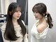 エース 梅田(ace)の写真/ミディアム～ロングもお任せ！似合わせレイヤーカットで韓国ヘア風へ導く、ハイクオリティなサロン体験☆