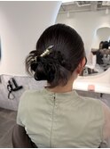 結婚式お呼ばれヘア/カチモリスタイル