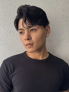 ハイプ メン 藤沢(HYPE MAN) ガイルヘアフェザーパーマニュアンスパーマ毛流れパーマ