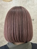 ジェービーヘア 稲毛(jb hair) 大人女性ピンクベージュ/ハイライト/白髪ぼかしハイライト