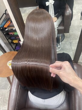 シアー(SHEER.) 髪質改善カラー×ベージュブラウン【表参道,青山,外苑前美容室】