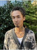メッシュ/イージーパーマ/メンズ/ショート
