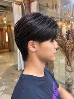 ブレスボーオム 明石(Breath beauu Homme Akashi)&nbsp;▼毛流れセンターパート▼メンズ/パーマ/明石/西明石/大久保