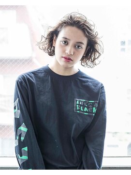 ソーコ 渋谷(SOCO) 【SUN】LAストリート○セミウェットワンサイドタンバルモリ