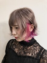 ラピス 渋谷本店(Lapis) 【lapis渋谷】YouTuberこなんちゃんインナーカラー☆