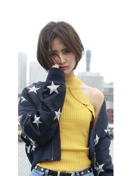 クラン(clan) 暗めカラー/グランマッシュ/デザインカラー/フェイスフレーミン