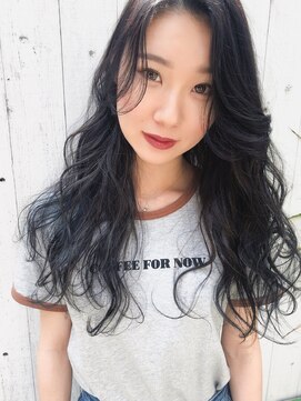 ローランド(Rowland) 暗髪☆黒髪☆ハイライト☆ブルーアッシュ