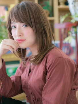 カバーヘア ブリス 川口(COVER HAIR bliss) ■オリーブグレージュ♪ツヤ感ワンカール103★川口20代30代40代