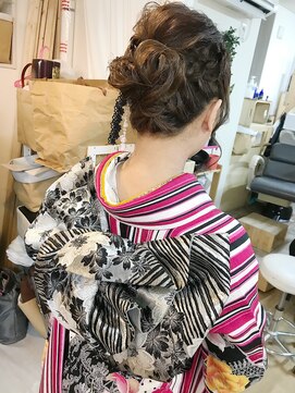 ロカット サロン(Roquat Salon) 成人式ヘアセット着付け　【ヘアアレンジ　立川/立川/八王子】