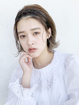 アイティー バイ アルバム 中野店(IT by ALBUM) うぶアレンジ_スリークボブ厚めバングローライト_7442