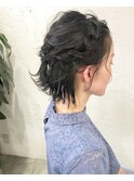 *すっきりハーフアップ*