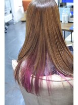 ポタム 東中野(potamu)&nbsp;スーパーロングのインナーカラー