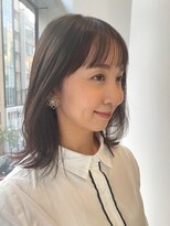 ★岡田有加★20代30代/オトナキレイなミディアムレイヤー