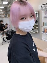 リンドトウキョウ ウメダ(LINDO TOKYO)&nbsp;R15_ホワイトピンク/ブリーチオンカラー/Wカラー/艶カラー