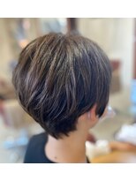 リベア 一之江店(Rever) くすみブルー/くびれボブ/ニュアンスマッシュ【一之江/江戸川】