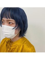 キー(kii)&nbsp;blue　ブリーチカラー　福岡　天神　今泉　薬院