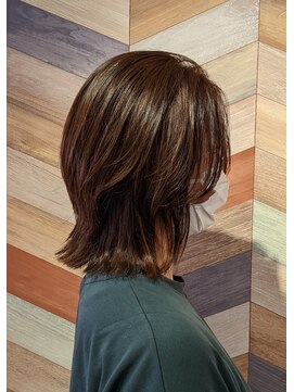 ヘアートゥリース(hair trees) ミディアム☆外ハネ