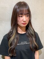 ロンドエニカ 大宮(Lond enika)&nbsp;大人ガーリーインナーグレージュ
