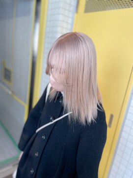 ジオ 国分寺(the O's) 斜めバング/シルキーベージュ/ブラントカット[国分寺駅]