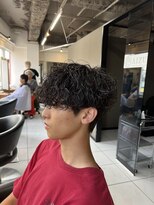 アイズ 海老名(AIZU)&nbsp;波巻きスパイラルパーマ　波巻きパーマ　メンズパーマ