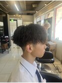ツイストスパイラルパーマ　ツイストパーマ　メンズパーマ