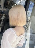 抜きっぱなしホワイトブロンド