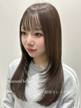 ジーナ サンシャイン通り池袋(Zina) 大人気顔周りレイヤー×柔らかbeige 【Zina 笠原 葵】