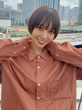 ハルキミナト ジャパン ヨコハマ(HARUKI MINATO japan YOKOHAMA) 丸さが可愛いマッシュショート20代30代40代50代