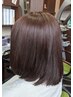 人気NO,1】髪質改善カラー+カット+生トリートメント　¥14300→¥11400  