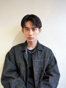 ニコ トウキョウ 渋谷(nico TOKYO) センターパート/ニュアンスパーマ/メンズカット