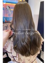 アマンドール(Aman D'or)&nbsp;ワンカラーで作る！~olive beige ~