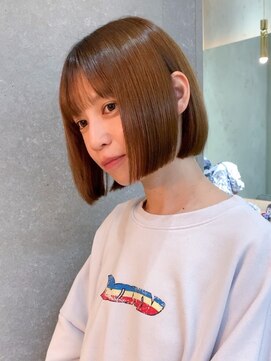 ロンド 表参道店(Lond) ◇ボブ 縮毛矯正 顔周りカット 表参道 髪質改善