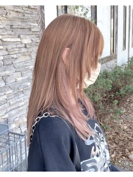 ルプラ ガーデン(le-pla garden) ミルクティーベージュ#ブリーチ#ダブルカラー#レイヤーカット