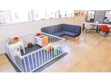 キッズスペース完備で子連れでも安心♪