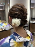 TOKIO 浴衣に合わせるシニヨン ヘアセット