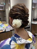 トキオ(TOKIO 2021) TOKIO 浴衣に合わせるシニヨン ヘアセット