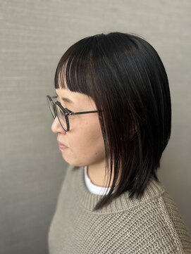 サスペンドヘアー(suspend hair) 長めボブ