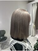 ボブ×ポイントシルバーダブルカラー成増