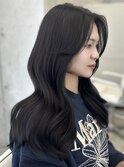韓国風透明感ダークトーン＆レイヤーカッだ