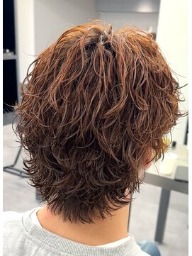 ノイセル 心斎橋(Noisyle) サーフカール×センターパート×海外ヘア×ハイトーン