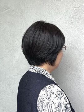 ランプヘアーデザイン(LAMP HAIR DESIGN) 【LAMP HAIR DESIGN 堀田】大人ショート/グレイカラー/