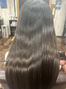 アイリーファンビリ(irie fambilly) Rich髪質改善メテオカラー×ネイビーブルー