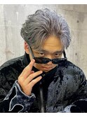 リバースオールバックスタイル