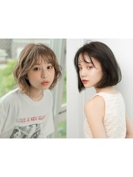 《カット+カラー￥7700》“手が届く価格で、想像以上の仕上がりを”妥協知らずの実力派サロン。